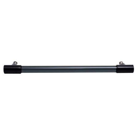 Black Large Cylinder Glass Door Handles